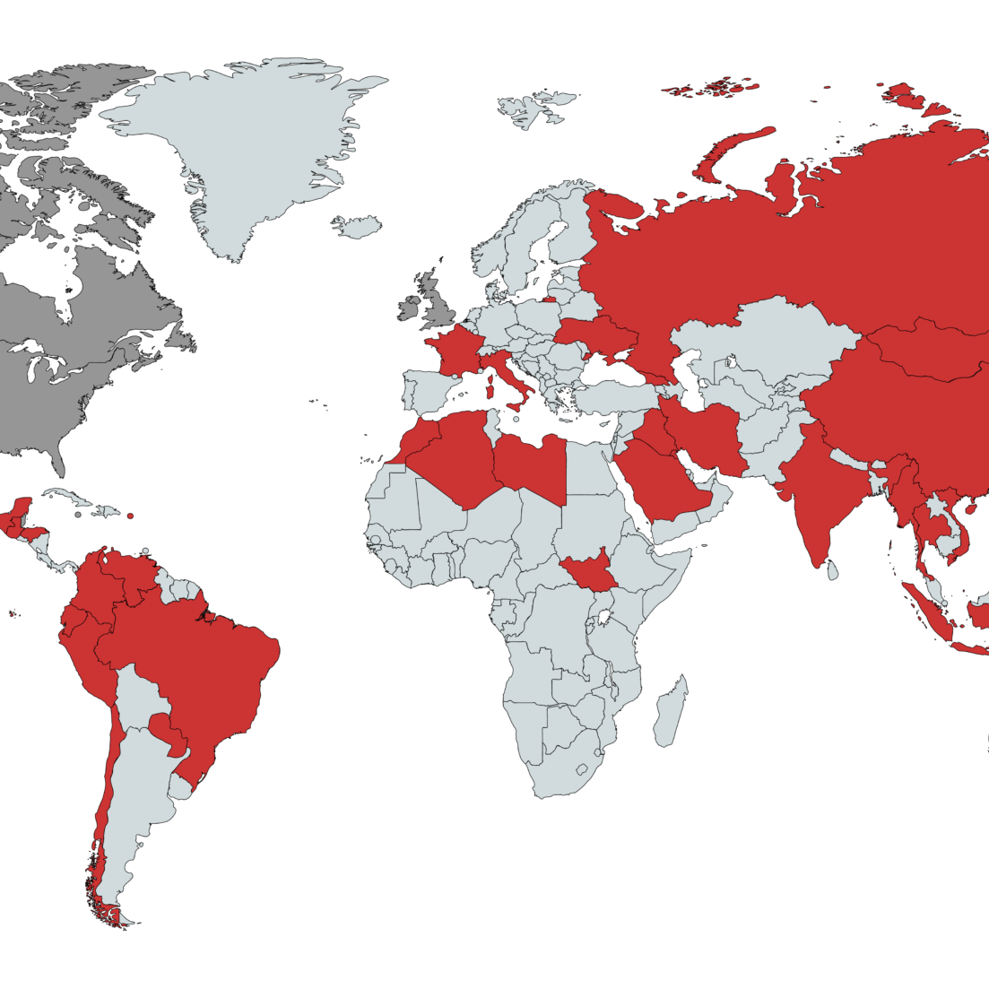 Map of students